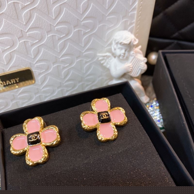Ch*el earrings